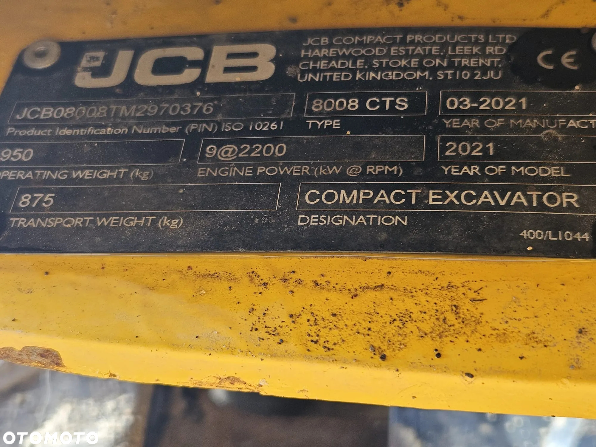 JCB 8008 - 4