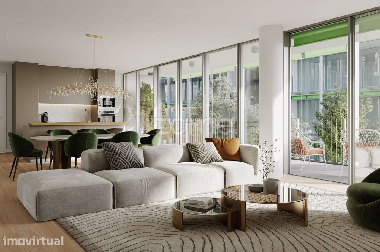 Prata Riverside Village – Factory Building – T2 no 5.º Piso com 59 ... - Grande imagem: 2/9