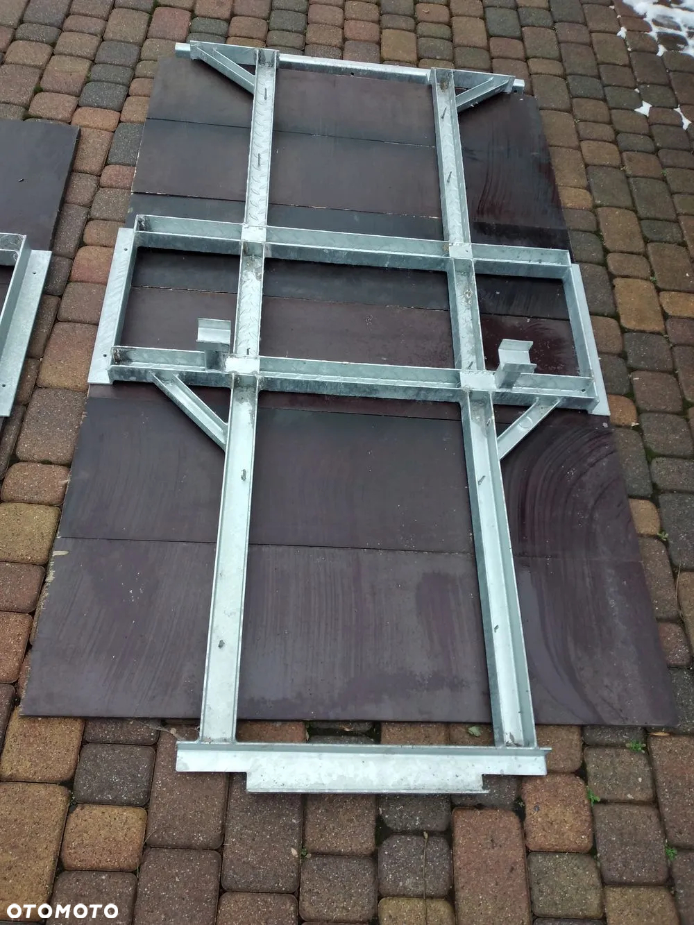 Laweta Syriusz S5027S / SL 500X210CM wypełnienie środka konstrukcja stalowa ocynkowana + płyta wododporna - 3