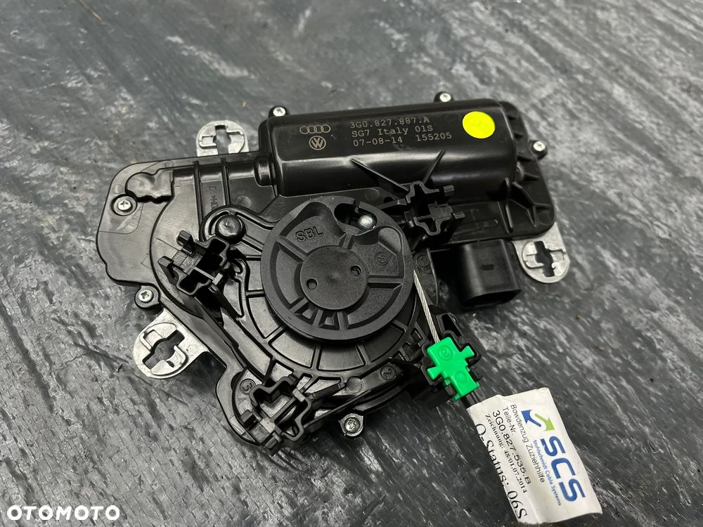 VW Passat B8 Mechanizm tylnej klapy bagażnika dociąg dociągi 3G0827535B 3G0827887A - 3