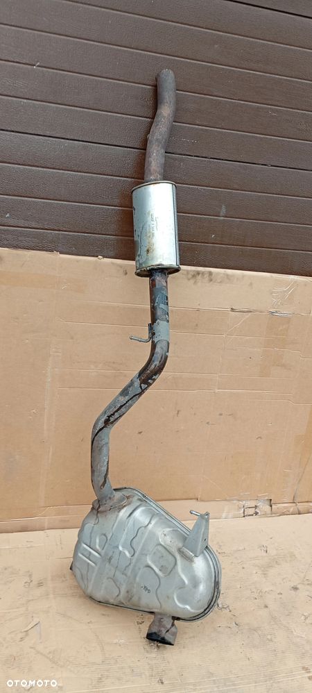 Tłumik środkowy  końcowy wydech rura BMW 1 E87 2.0i 7564181 - 6