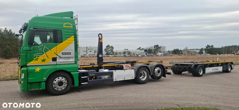 MAN MAN TGX 26.480 Hakowiec 2015r + przyczepa Wielton PS2 2017r - 8