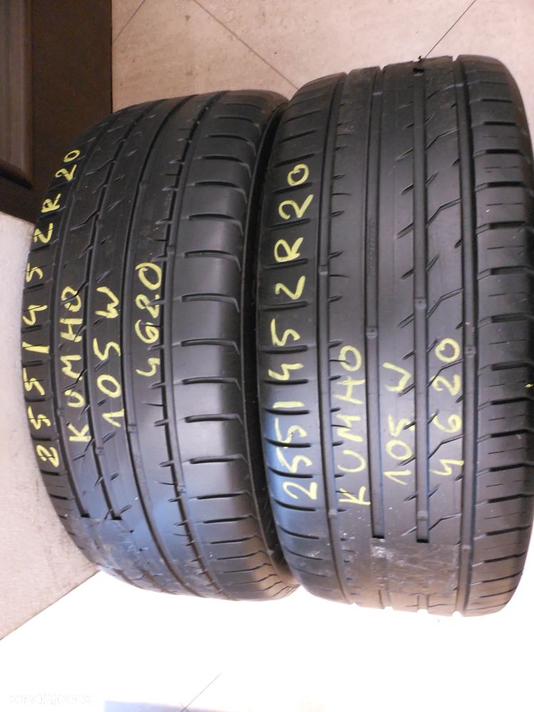 Opony 255/45r20 kumho crugen hp91 6mm lato para - 1