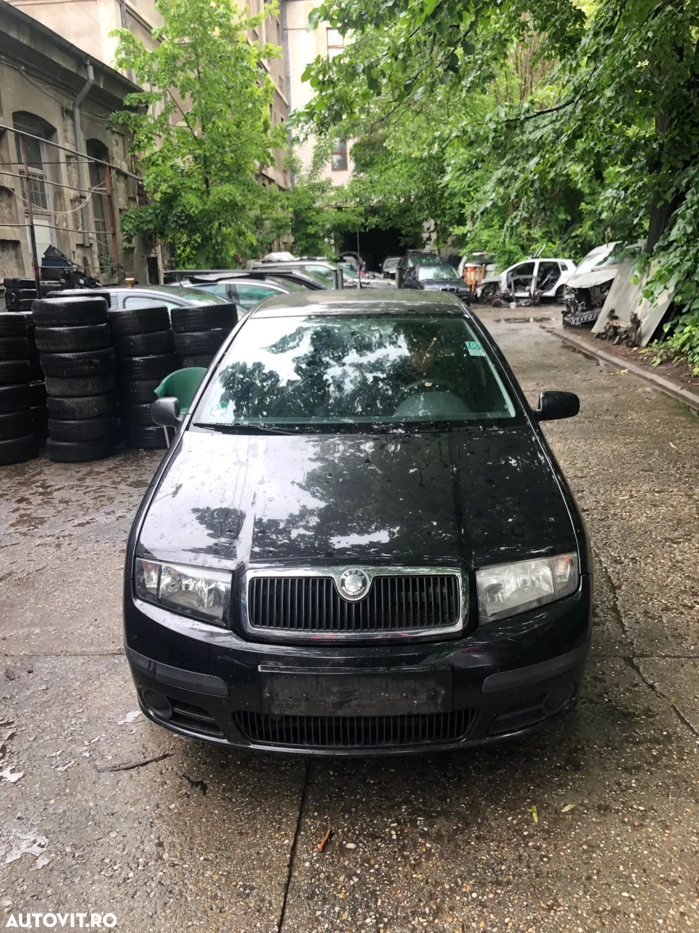 Dezmembrez Skoda Fabia 1 facelift 2006 negru 1.2 benzina BMD - 1
