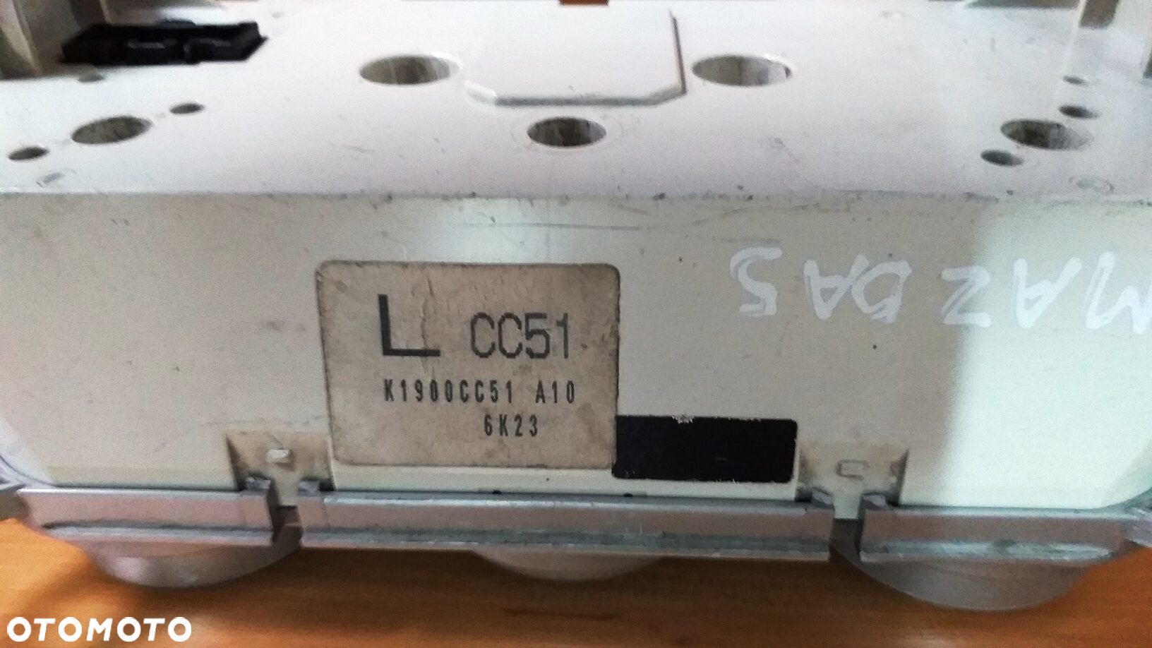 Panel klimatyzacji Mazda 5 K1900CC51 - 3