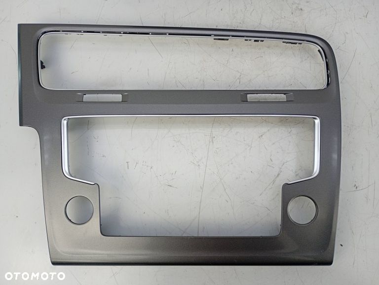 ramka obudowa licznika panelu nawiewu radia osłona vw golf VII 7 5G1863100B 5G1819743D 5G0857059 - 2