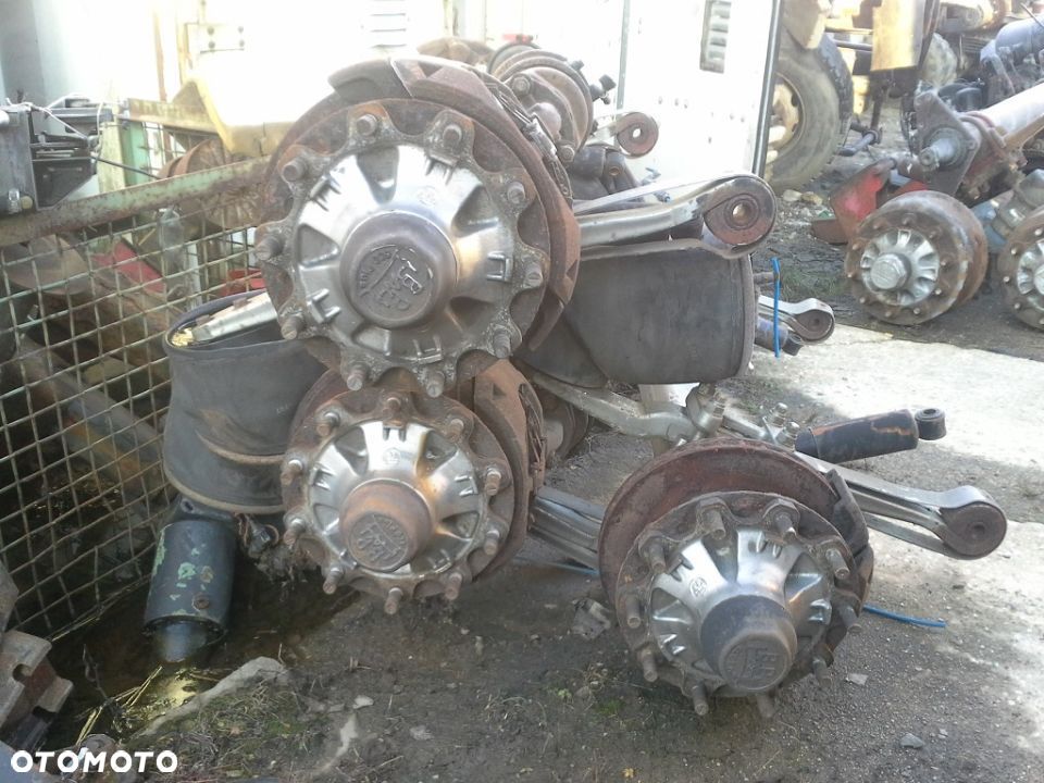 OŚ BPW SHSF 9010 ECO PLUS TARCZA PIASTA RURA RESOR ZACISK HAMULCOWY CZĘŚCI - 1