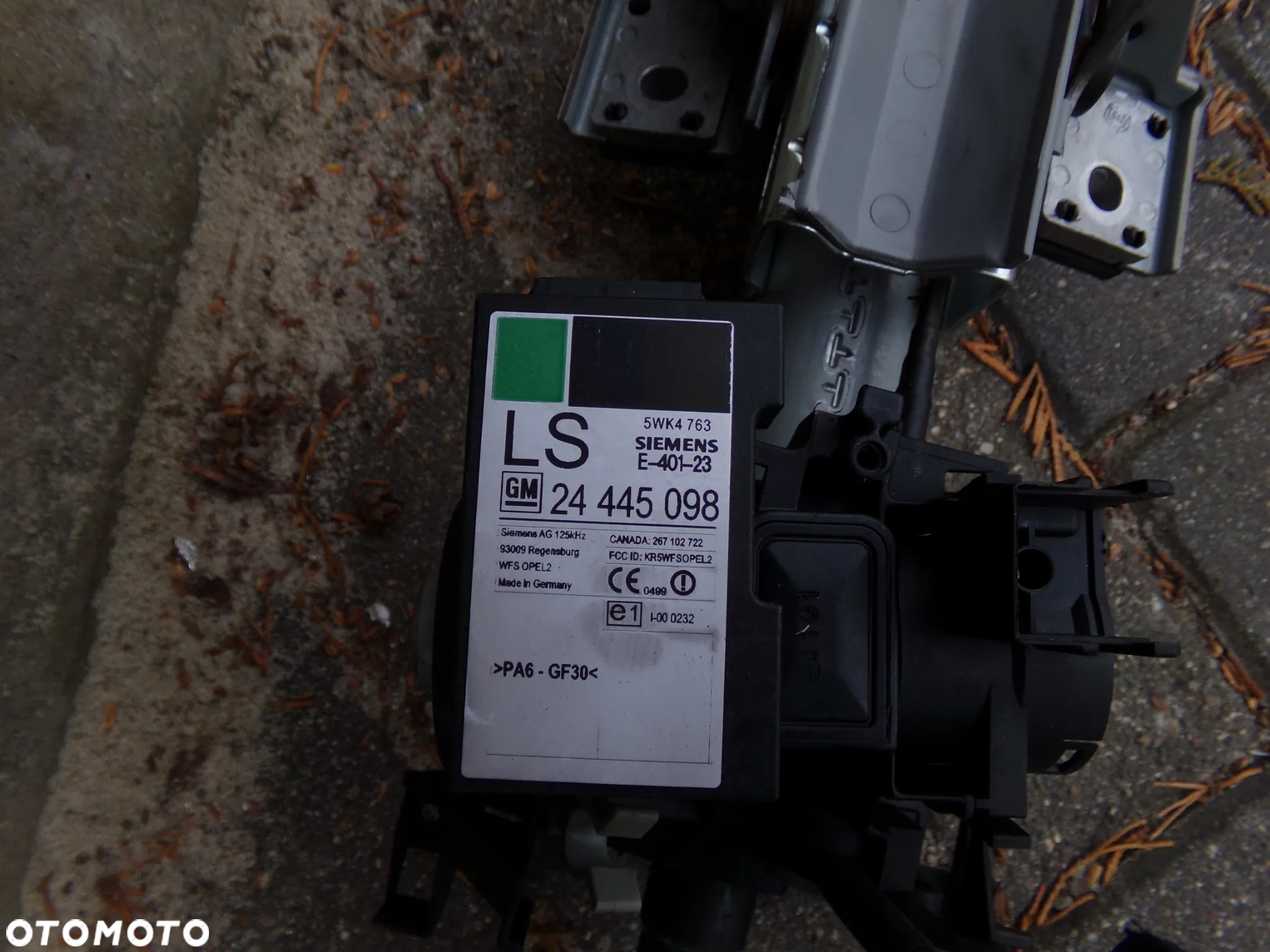 Kolumna kierownicza Opel Zafira A  24445098 - 2