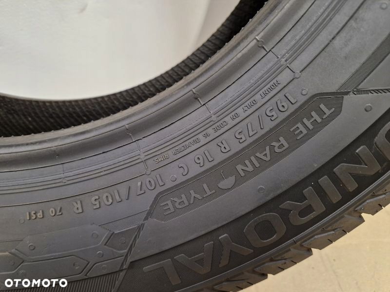 OPONY CAŁOROCZNE UNIROYAL ALLSEASONMAX 195/75/16C 4 SZTUKI WZMACNIANIE 24R - 9