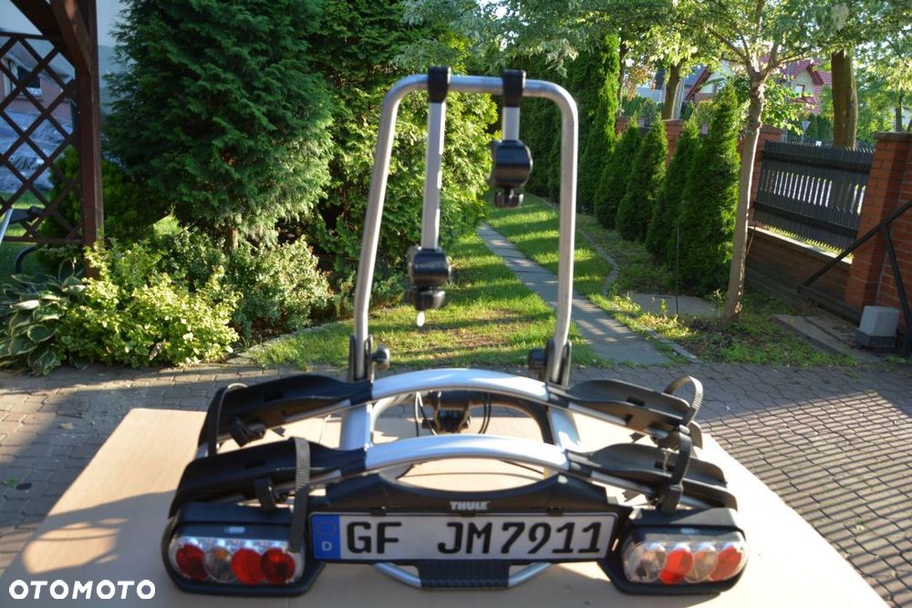 Thule  bagażnik na hak na 2 rowery aluminiowy klucz oryginał - 2