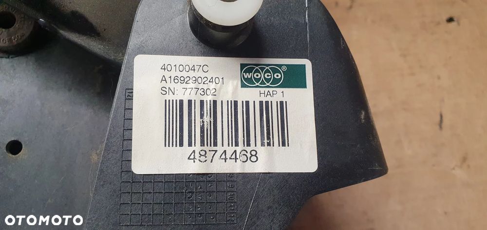 Pedał sprzęgła hamulca Mercedes W245 A1692902401 - 5