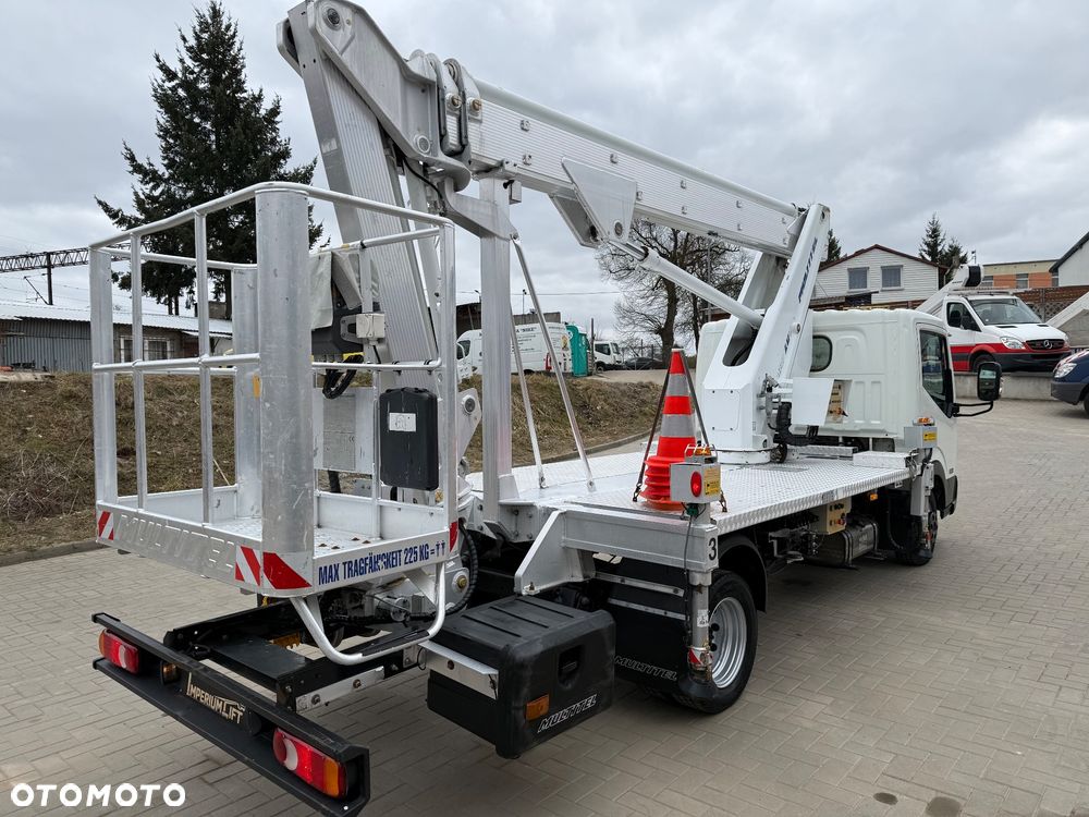 Nissan Podnośnik Koszowy Multitel MJ 201 21 Metrów 13 w Bok Tylko 960 MTH ! Kosz 225  KG! Zwyżka! Ogon  ! UDT! jak Wumag Ruthmann GSR - 5