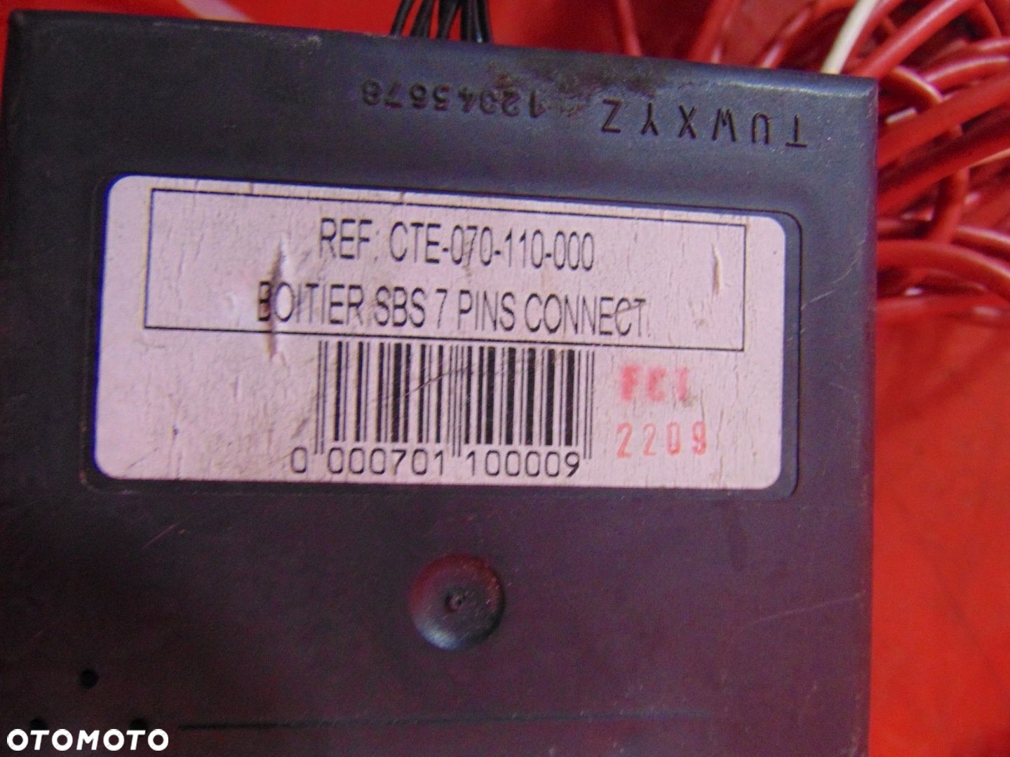 FORD GALAXY II MK3 MODUŁ HAKA HOLOWNICZEGO INSTALACJA WIĄZKA GNIAZDO 7 PIN - 4