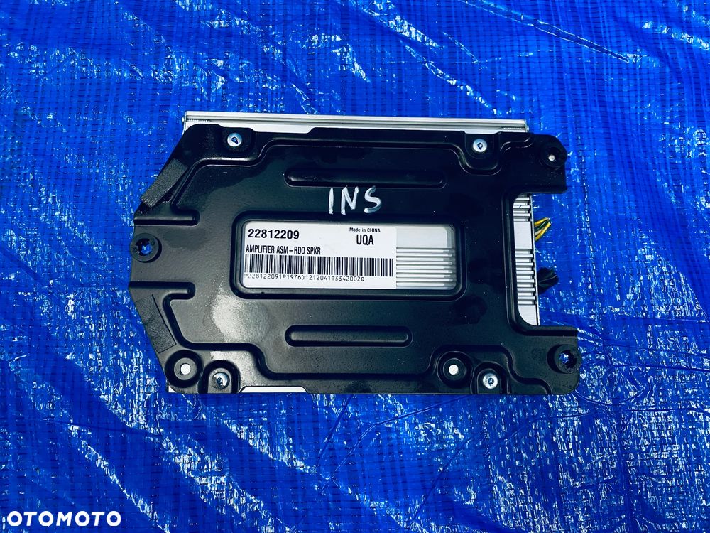 WZMACNIACZ RADIA AUDIO OPEL INSIGNIA A 2008-  ; 22812209 ORYGINAŁ - 1