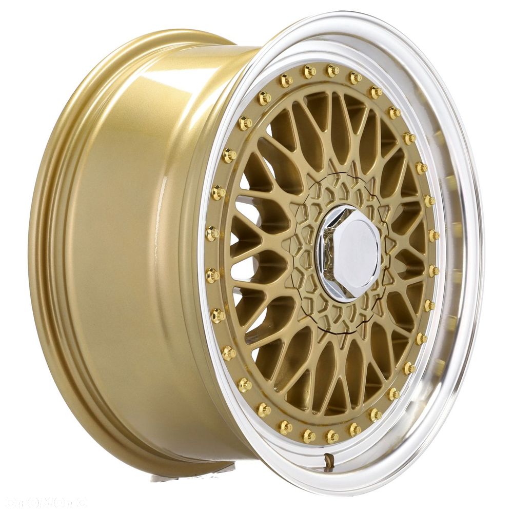 4x Felgi 15 m.in. do BMW 3 E21 E30 HONDA Civic CRX VW Golf 2 3 MAZDA MX-5 NA NB Clio - BY479 (BK5616 - 6