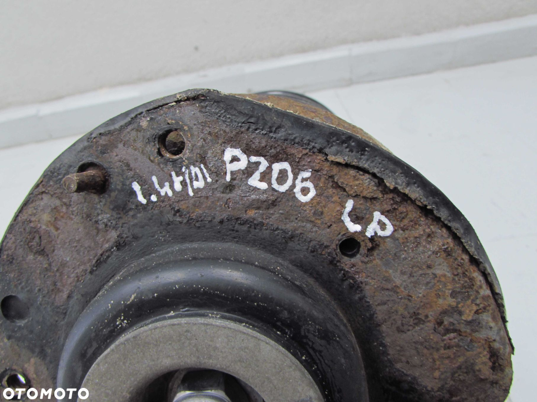 PEUGEOT 206 1.4 HDI 98-09 AMORTYZATOR MCPERSON PRZOD LEWY - 6