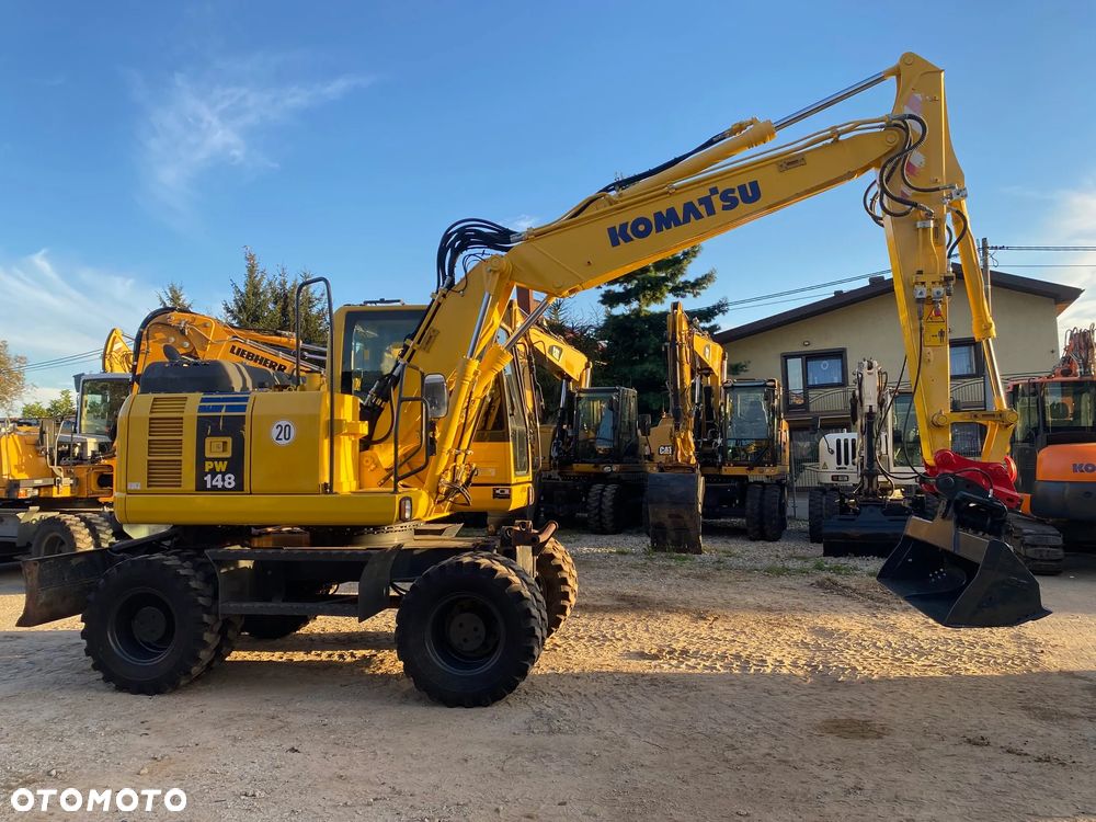 Komatsu PW148 -8, 5300 MTH, 2014 ROK, KRÓTKI TYŁ, Z NIEMIEC, - 7