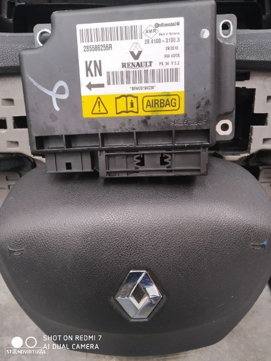 Kit Airbag Renault Scenik 2010 - 4