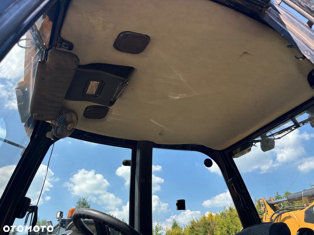 Caterpillar CAT 428E 2008r 4x4 koparko ładowarka teleskop widły rekin - 6