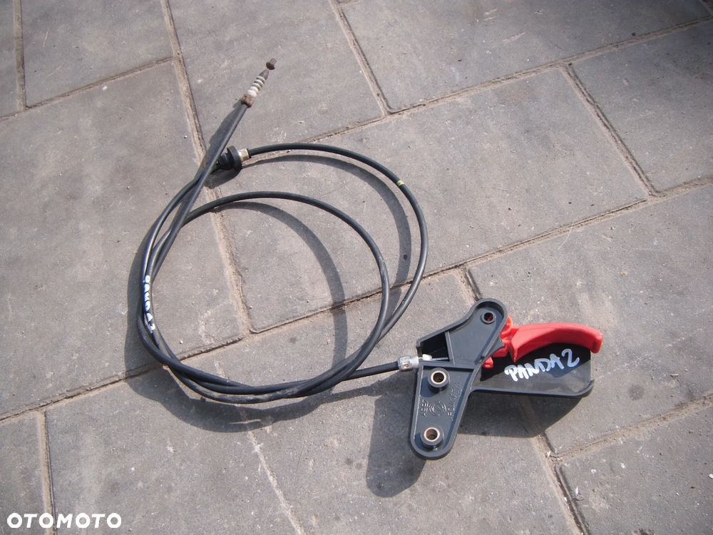 fiat panda 2 06r linka otwierania maski z rączką - 1