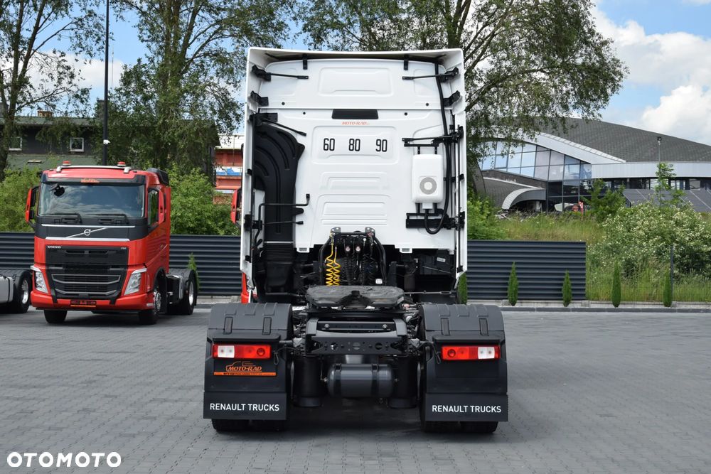 Renault T480 HIGH / 13 LITROWY SILNIK / HYDRAULIKA / RETARDER / KLIMATYZACJA POSTOJOWA / ACC / ALUFELGI / LEDY / XENON / NISKI PRZEBIEG / SERWISOWANY / SPROWADZONY - 7
