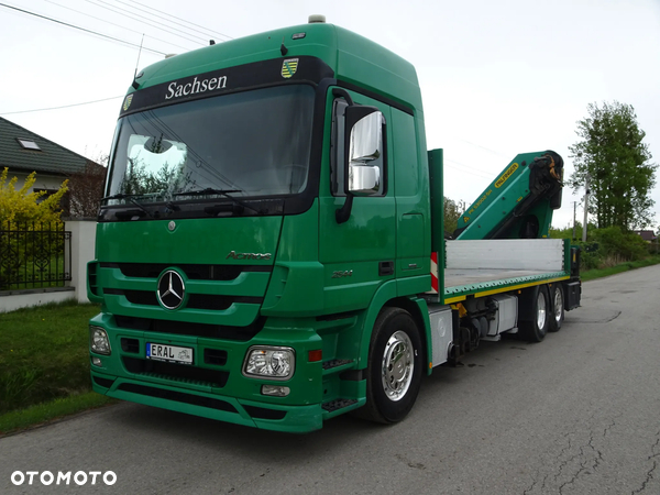 Mercedes-Benz Actros 2644 6x2 Palfinger PK 53002 do kontenerów sprowadzony z Niemiec idealny