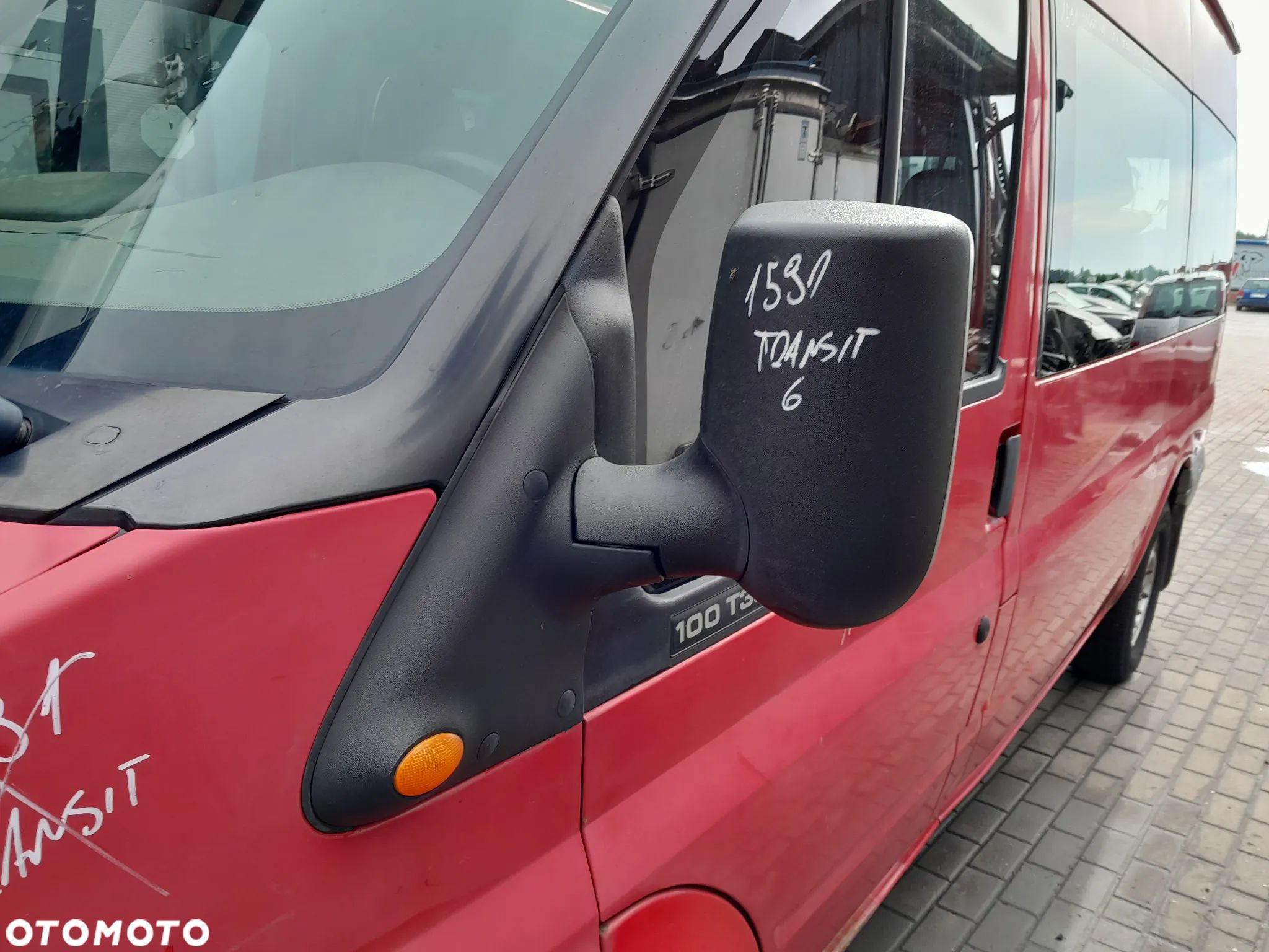 FORD TRANSIT MK6 LUSTERKO LEWE PRZEDNIE LEWY PRZÓD - 1