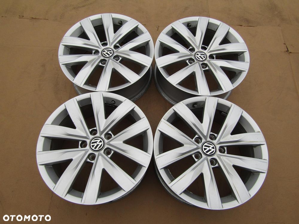 4x FELGI 17 VW Tiguan II Passat B7 B8 B9 Jetta Caddy Golf V VI VII VIII Skoda Kodiaq Karoq Octavia Yeti Superb Seat Tarraco Ateca - 3