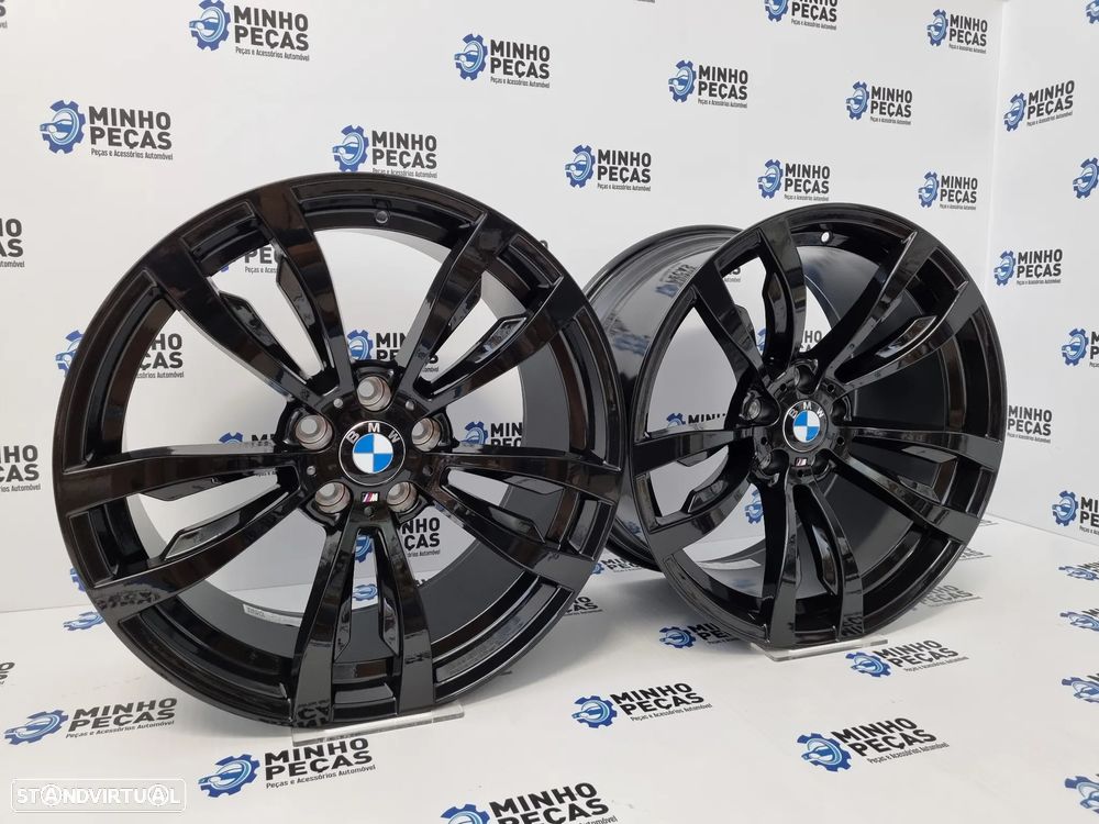 Jantes BMW X6M em 20 Preto Brilho (5x120) - 2