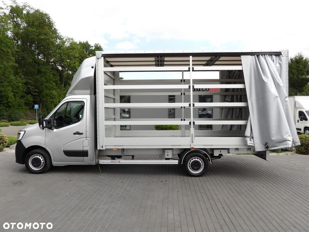 Renault MASTER PLANDEKA 10 PALET TEMPOMAT NAWIGACJA LEDY PNEUMATYKA KLIMATYZACJA  165KM - 9