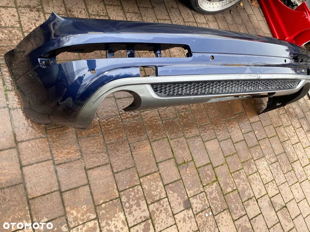 AUDI Q7 4L0 LIFT S-LINE ZDERZAK TYL LZ5Q ORG. - 1