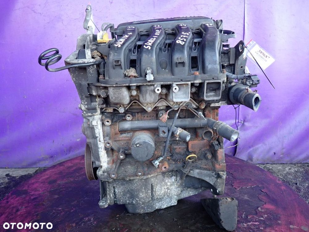 RENAULT SCENIC II (1,6 K4M782 83KW 115KM ) SILNIK BENZYNA  K4M782 - 2
