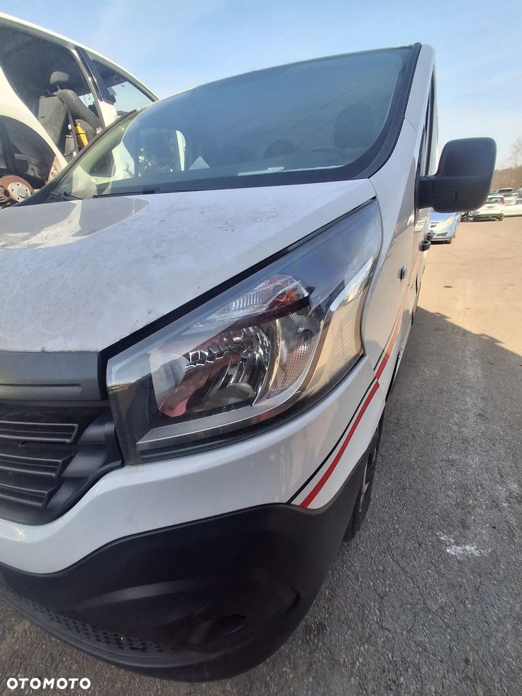 Renault Traffic III 1.6 dci kompletny przód maska zderzak lampy pas przedni błotniki - 9