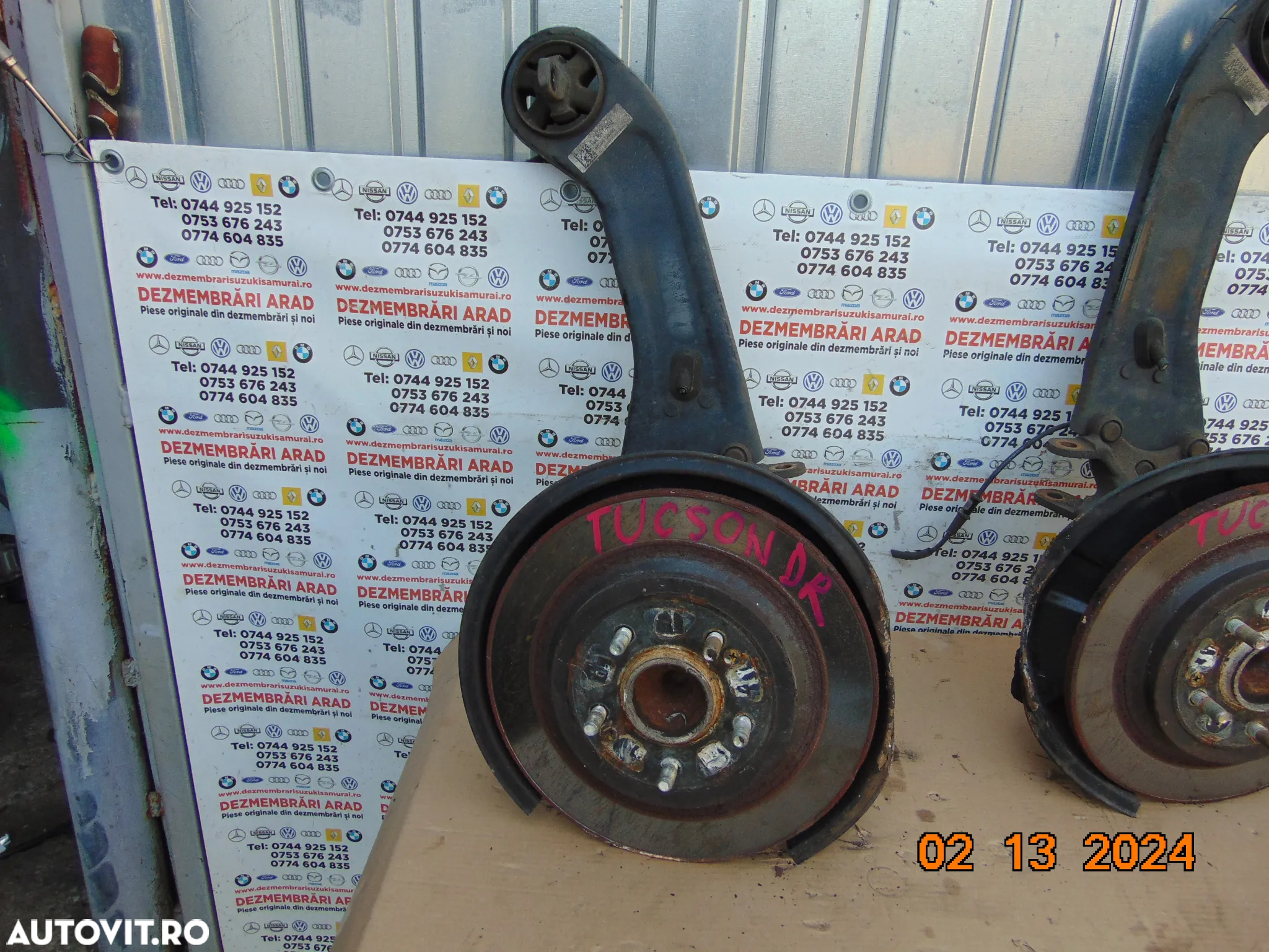 Fuzeta spate Hyundai Tucson 2014-2020 fuzete spate Kia Sportage stanga dreapta - 3