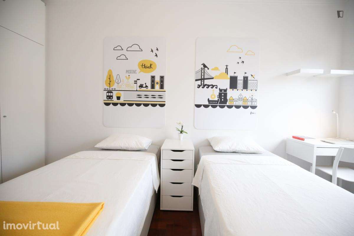 Quarto - localizado em Oeiras Lisbon - Grande imagem: 3/32