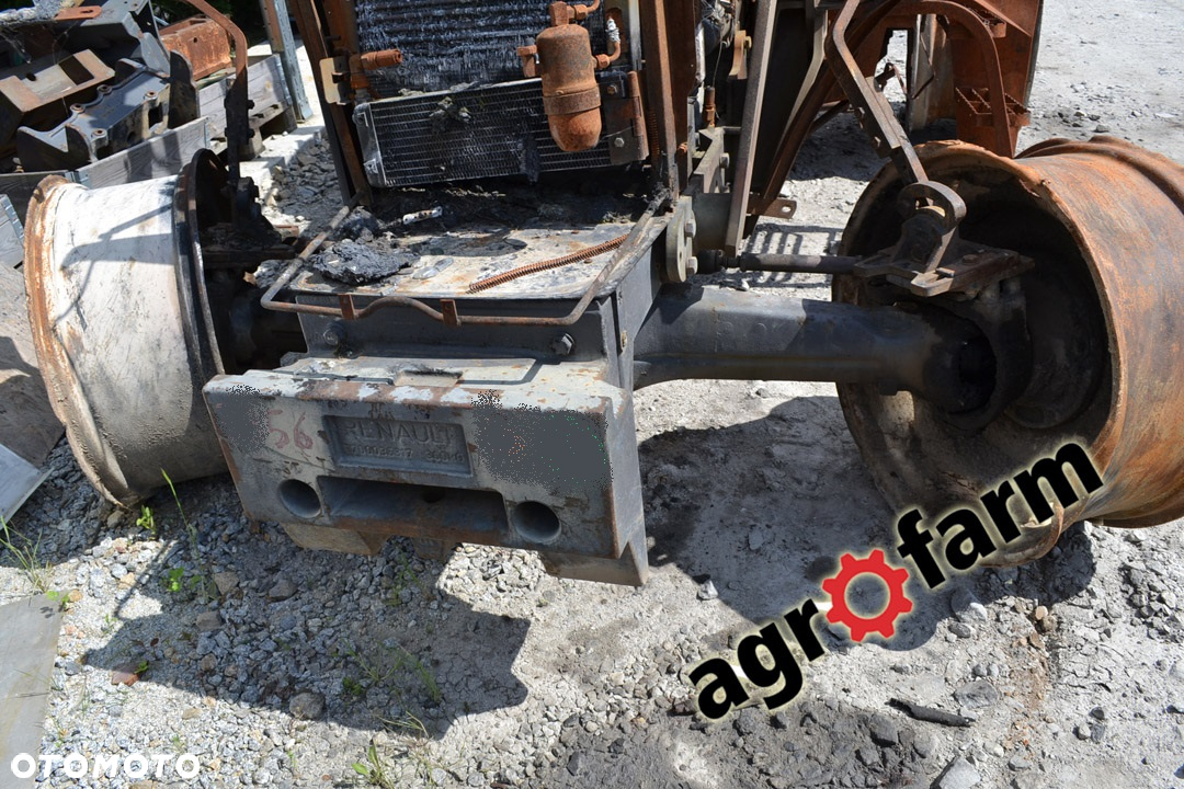 Renault Claas Ares 556 silnik skrzynia most zwolnica wał zwrotnica - 2