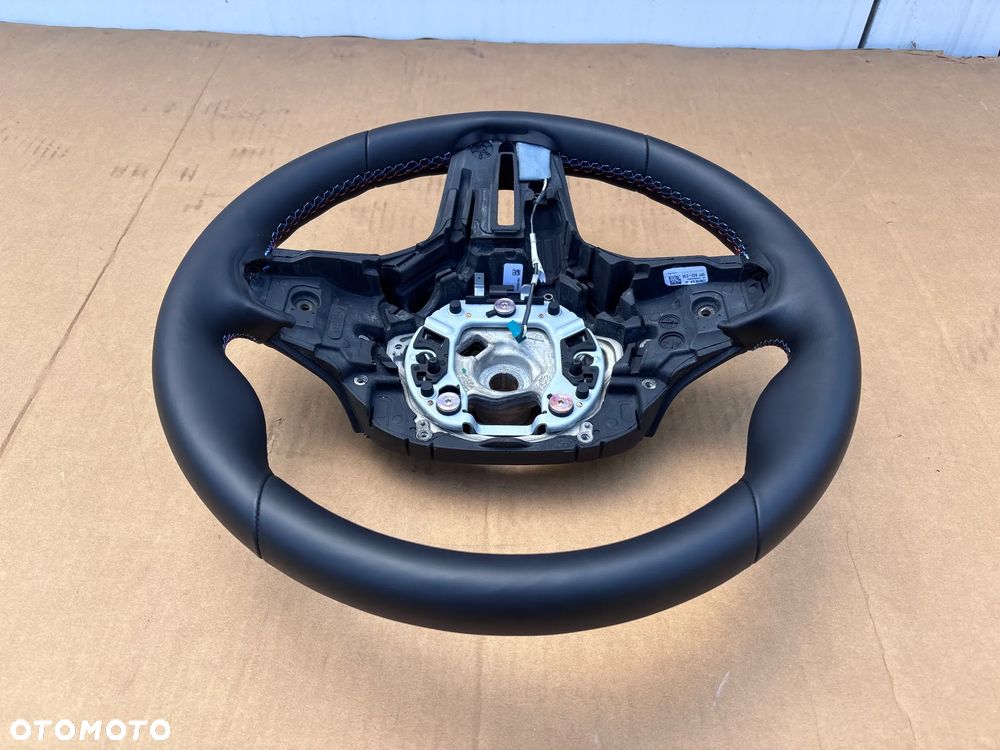 BMW X5 G05 X6 G06 X7 G07 Lift LCI Kierownica Sportowa M Ładna Nić Czerwono Niebieska Oryginalna 5A4B4A7 32305A4B4A7 Wibracje Łopatki 3085928 - 4