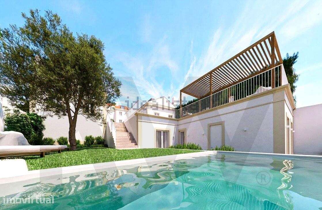 T2 com Jardim Privado, Piscina e Vista Deslumbrante - Grande imagem: 4/20