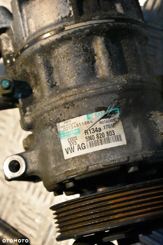 AUDI A3 8P LIFT PASSAT B7 TIGUAN 1.6 2.0 TDI SPRĘŻARKA KLIMATYZACJI - 1