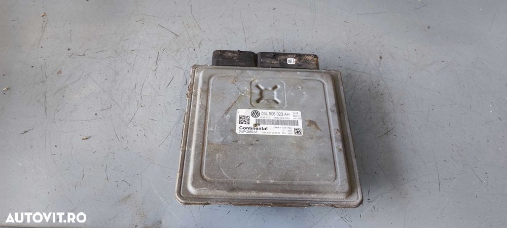 ECU volkswagen vw polo 6R an 2010 motor 1.6 CAY 90 CP cod 03L906023AH - 1