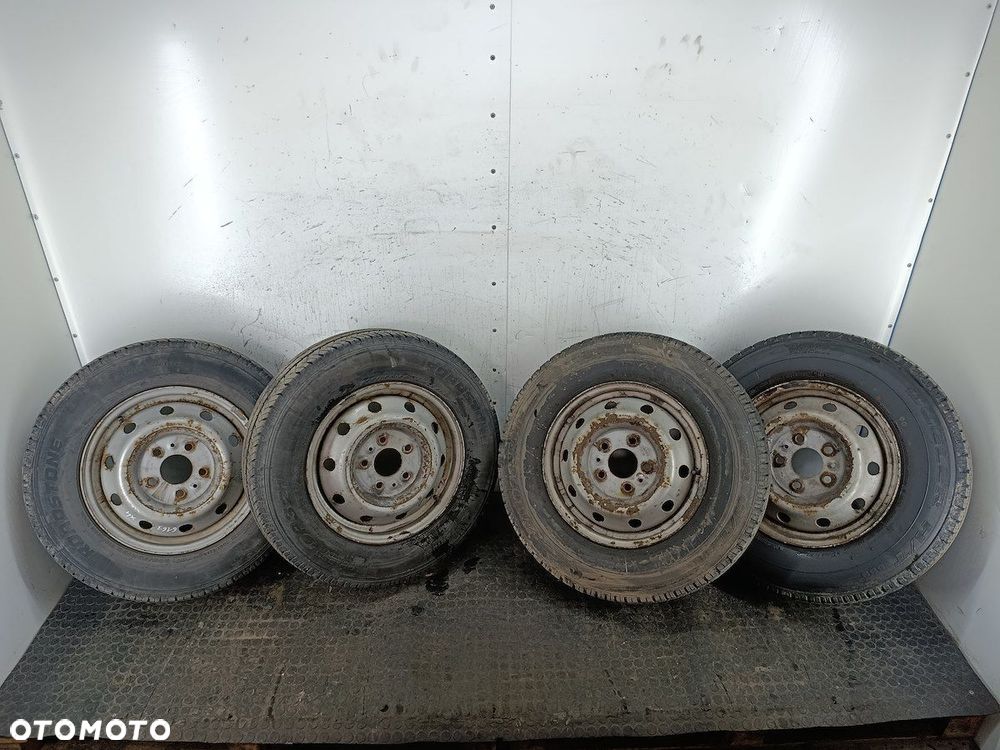 FELGI STALOWE KOMPLET 16 Z OPONAMI FIAT DUCATO II FL 205/75R16C - 1