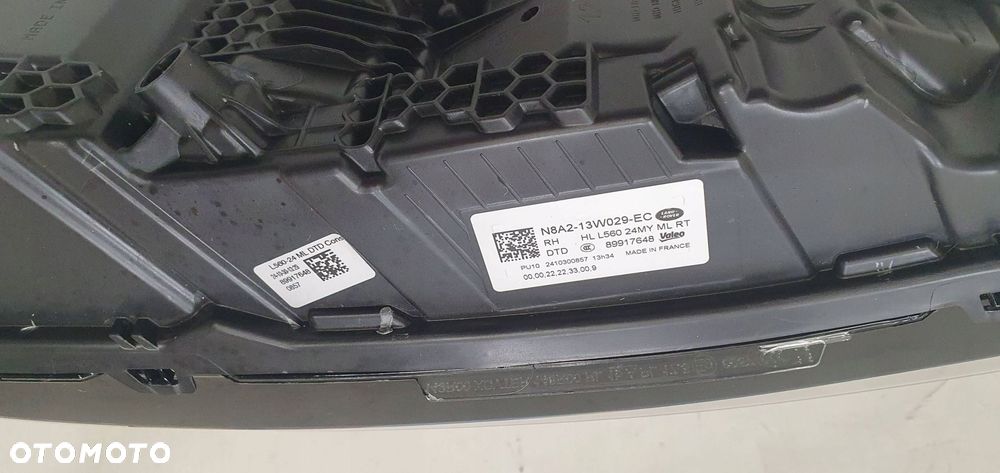 lampa prawa przód range rover velar l560 lift 24my full led n8a2-13w029-ec - 10