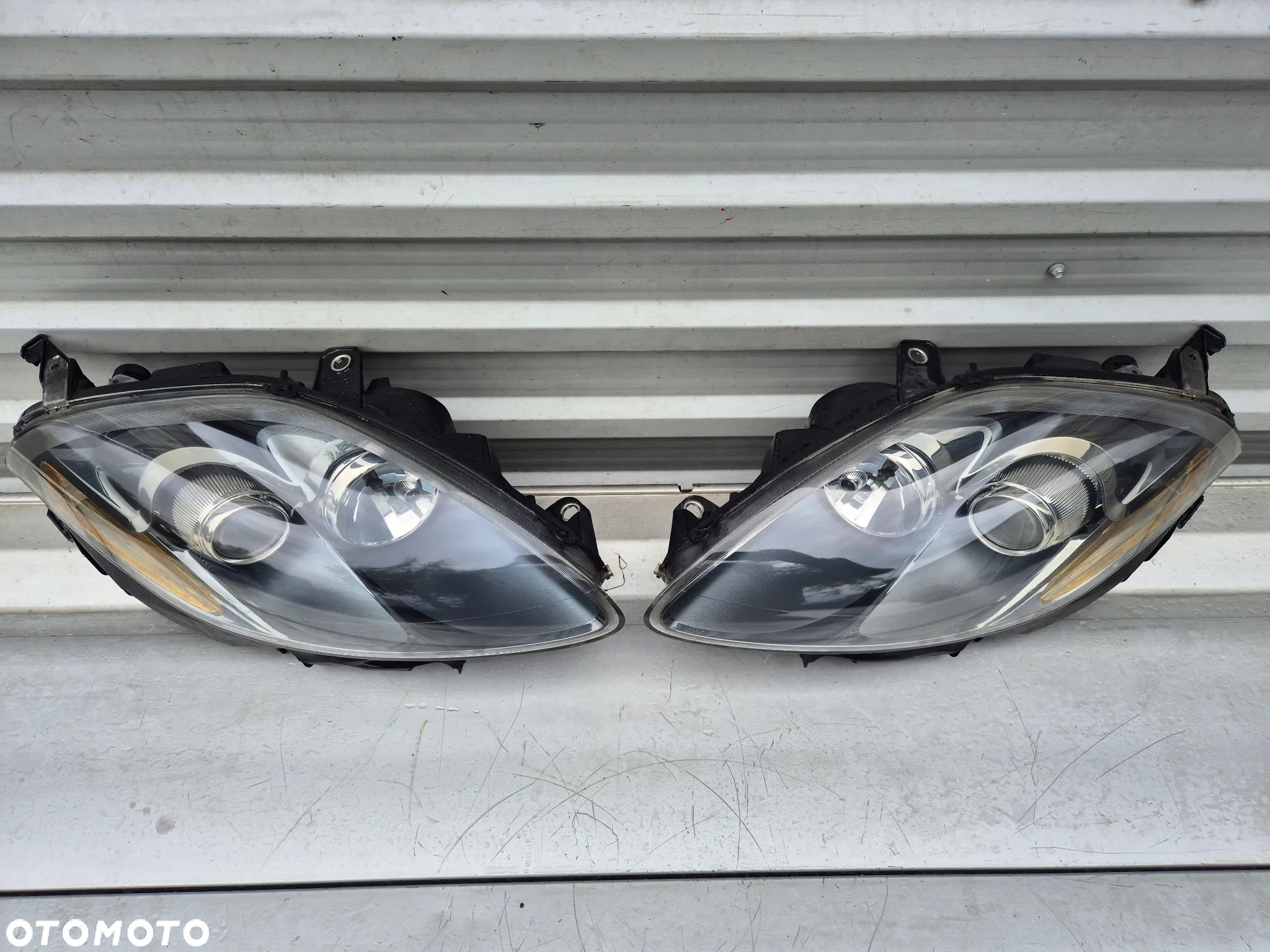 Lampa Reflektor lewy prawy przód Fiat Bravo II komplet - 8