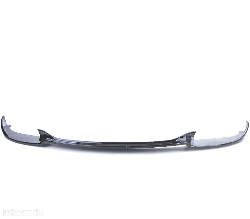 SPOILER LIP BMW E60 E61 07-09 LOOK M PRETO BRILHANTE - 3