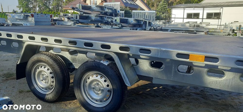 Rydwan Przyczepa platforma wym. 4x2m DMC 750kg uniwersalna przyczepa - 3