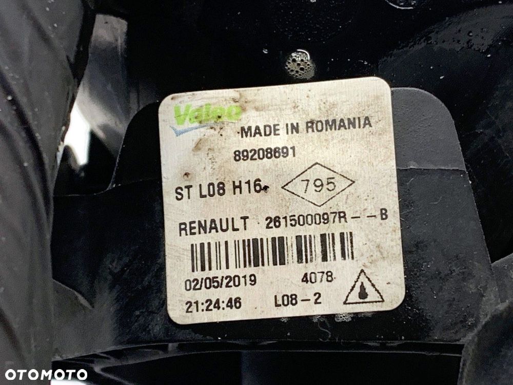 HALOGEN LEWY PRZÓD  DACIA LOGAN II 2012 - 2022 1.0 SCe 75 54 kW [73 KM] benzyna 2017 - 2022 - 5