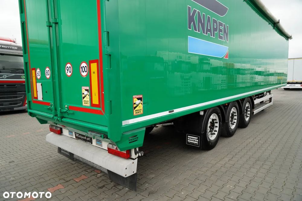 Knapen RUCHOMA PODŁOGA / WALKING FLOOR / 90 m3 / 2021 ROK / OŚ PODNOSZONA / OSIE SAF / ALUFELGI / - 13