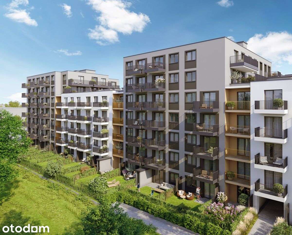 3-pokojowe mieszkanie 56m2 + balkon Bez Prowizji