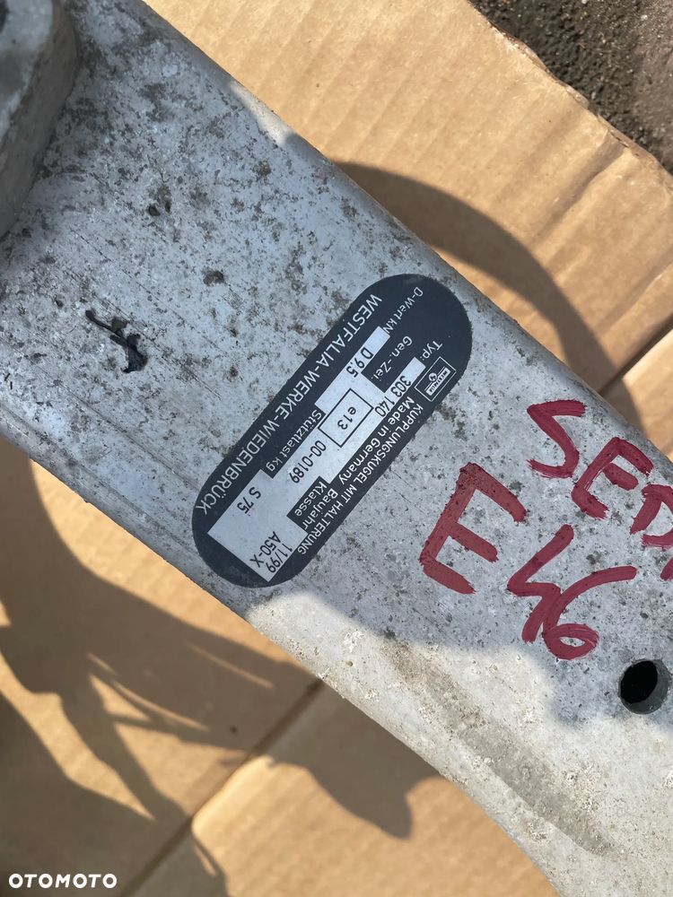 HAK HOLOWNICZY WESTFALIA Z MODUŁEM BMW E46 sedan WIĄZKA KOMPLET - 4