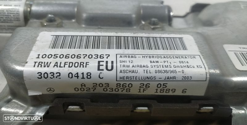 Airbag Banco Fte Dto Mercedes-Benz C-Class (W203) - 4